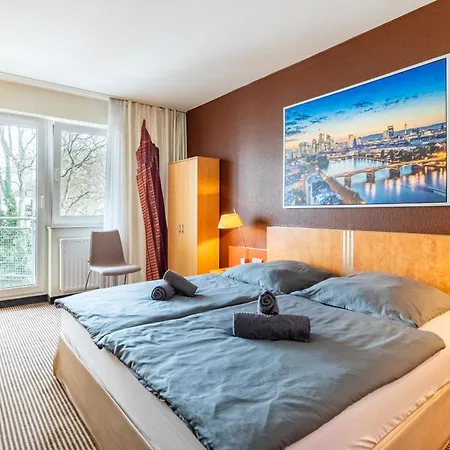 Naehe Frankfurt Messe Mit Netflix Und Balkon Apartment