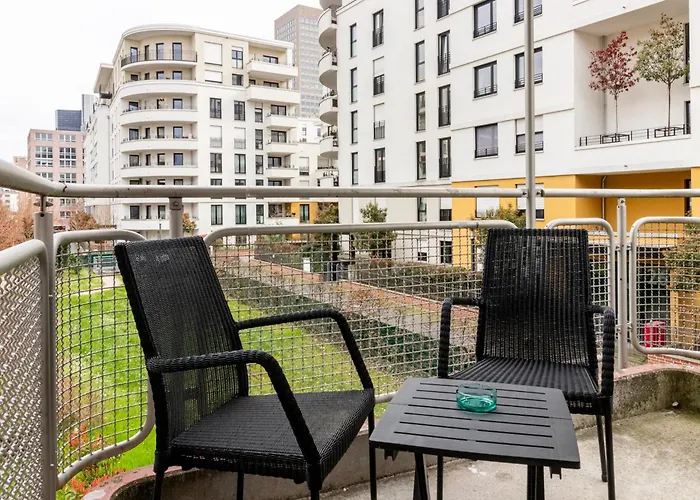 公寓 Naehe Frankfurt Messe Mit Netflix Und Balkon