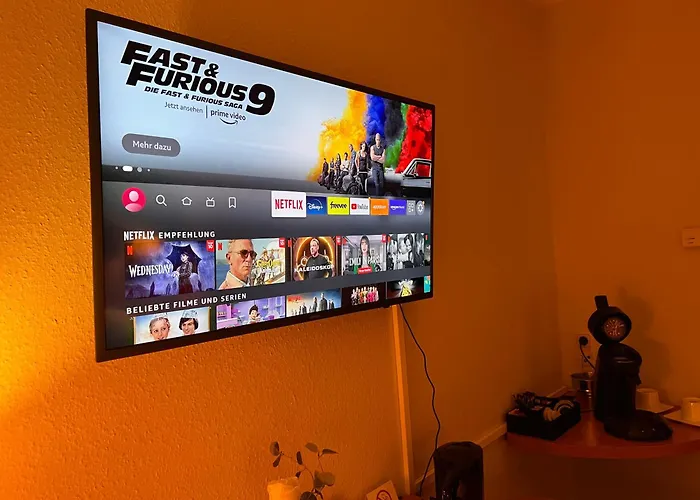 Naehe Frankfurt Messe Mit Netflix Und Balkon 公寓