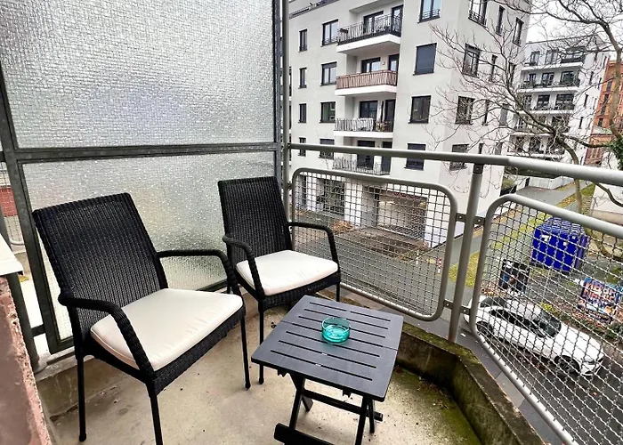 Naehe Frankfurt Messe Mit Netflix Und Balkon 公寓 *
